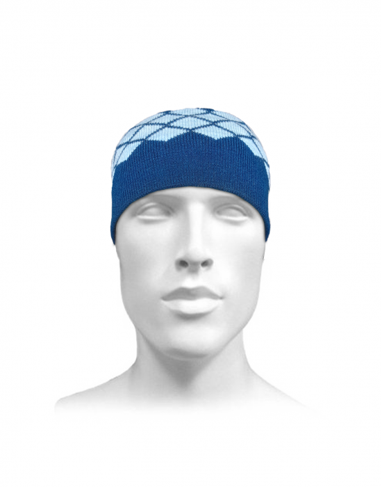 Unisex acrylic head band designer navy